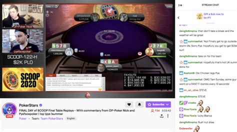 pokerstars livestream twitch